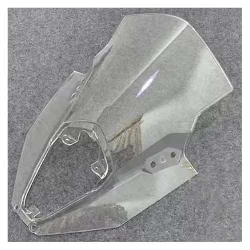 Autocycle Spoiler Für Ninja 650 ER6F 2020 2021 2022 2023 Motorrad Windschutzscheibe Windabweiser Windschutzscheibe(Clear) von PFBGEXV