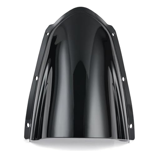 Autocycle Spoiler Für Ninja ZX 10R ZX10R RR ZX-10R 2021 2022 2023 Motorrad Bildschirm Windschutzscheibe Windschutz Double Bubble Windabweiser Windschutzscheibe(Black Smoke) von PFBGEXV