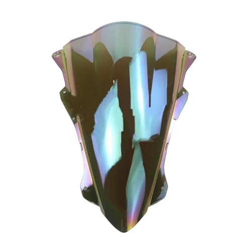 Autocycle Spoiler Für Ninja ZX25R ZX4R 2020 2021 2022 2023 2024 Bildschirm Motorcycl Windschutzscheibe Windschutz Für ZX 25R Windschutzscheibe(White Iridium) von PFBGEXV