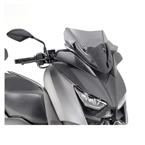 Autocycle Spoiler Für XMAX300 18-22 Modifizierte Windschutzscheibe Frontspiegel Windschutzscheibe Wettbewerbsfähige Windschutzscheibe Freies Aluminium Windschutzscheibe(Grey 32cm) von PFBGEXV