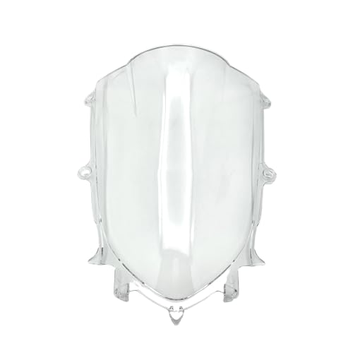 Autocycle Spoiler Für YZF 600 R6 R7 2017 2018 2019 2020 2021 2022 2023 2024 Motorrad Double Bubble Windschutzscheibe Windschutz Windschutzscheibe(Clear) von PFBGEXV