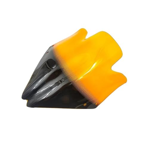 Autocycle Spoiler Für Z750 Z750R 2007 2008 2009 2010 2011 2012 Motorrad Windschutzscheibe Blase Deflektor Protector Marke Windschutzscheibe(Orange) von PFBGEXV