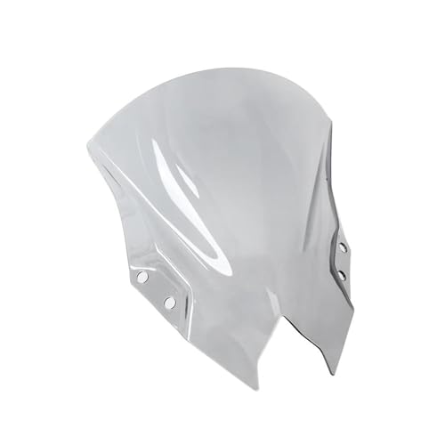 Autocycle Spoiler Motorrad Windschutzscheibe Windschutz Acryl Wind Schild Abdeckungen Visier Deflektoren Für Ninja500 Für Ninja 500 NINJA 500 SE 2024 Windschutzscheibe(Gray) von PFBGEXV
