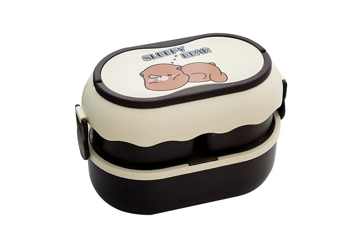 YVMOOEC Lunchbox Isolierte Lunchbox für Studenten, mikrowellengeeignet, zwei Fächern, PP YVMOOEC Lunchbox Isolierte Lunchbox für Studenten, mikrowellengeeignet, zwei Fächern, PP von YVMOOEC