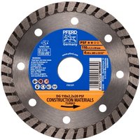 Pferd - Diamant-Trennscheibe dg 110x2,2x20 mm psf z. Trennen v. Stein/Beton,hohe Schnittqualität von PFERD