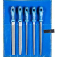 [NEUWERTIG] Pferd 5er Set Werkstattfeilen Set Feilensatz Flach Rund Dreikant Vierkant Spitz B-Ware von PFERD