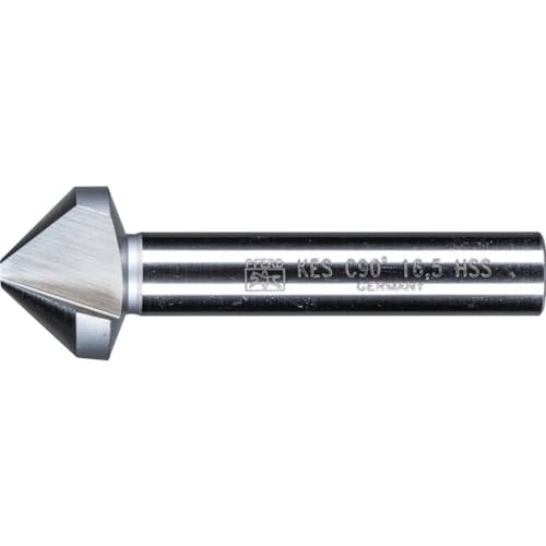 PFERD HSS Kegel-/Entgratsenker | 90°, Ø 20,5 mm, Schaft-ø 10 mm, DIN 335 C | 25202115 - zum Versenken von 90°-Schrauben von PFERD