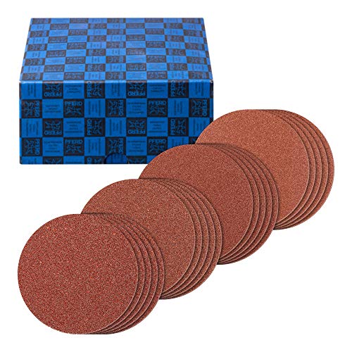 PFERD Klettronden-Set KR Grob, 20-tlg. | Korund Ø125mm A40, 60, 80, 120 | 42898001 – für grobe Schleifaufgaben mit dem Winkelschleifer PFERD Klettronden-Set KR Grob, 20-tlg. | Korund Ø125mm A40, 60, 80, 120 | 42898001 – für grobe Schleifaufgaben mit dem Winkelschleifer von PFERD