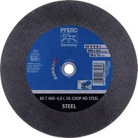 PFERD 80 T 400-4,0L SG CHOP HD STEEL/32,0 66324081 Trennscheibe gerade 400mm 10 St. Vergütungsstahl von PFERD