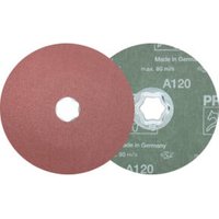 PFERD TOOLS COMBICLICK Korund Fiberscheibe Ø 125 mm A120 für universelle Anwendungen PFERD TOOLS COMBICLICK Korund Fiberscheibe Ø 125 mm A120 für universelle Anwendungen von PFERD