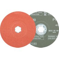 PFERD TOOLS COMBICLICK Korund Fiberscheibe Ø 125 mm A-COOL180 für Edelstahl PFERD TOOLS COMBICLICK Korund Fiberscheibe Ø 125 mm A-COOL180 für Edelstahl von PFERD