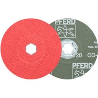 PFERD TOOLS COMBICLICK Keramikkorn Fiberscheibe Ø 125 mm CO-COOL120 für Edelstahl PFERD TOOLS COMBICLICK Keramikkorn Fiberscheibe Ø 125 mm CO-COOL120 für Edelstahl von PFERD