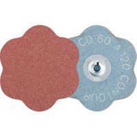 PFERD COMBIDISC Korund Schleifblatt CD Ø 60mm A120 CONTOUR für Konturen von PFERD