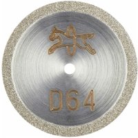 Diamant-Trennscheibe D1A1R 22x0,5x1,7 mm D64 (fein) für Glas/Keramik/Hartmetall - Pferd von PFERD