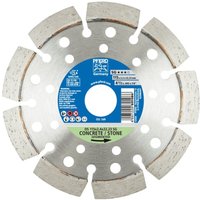 PFERD TOOLS Diamant-Trennscheibe DS 115x2,4x22,23 mm SG für schnelles Trennen von Stein und Beton von PFERD