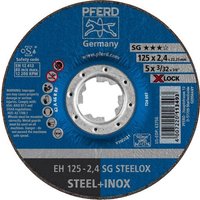 PFERD SG STEELOX 61340125 Trennscheibe gekröpft 125mm 25 St. Edelstahl, Stahl von PFERD