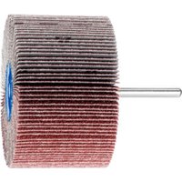 PFERD TOOLS Korund Fächerschleifer F Ø 80x50mm Schaft-Ø 6 mm A60 für Feinschliff und Finish von PFERD
