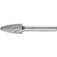PFERD Hartmetall Hochleistungsfrässtift ALLROUND Rundbogen RBF Ø 12x25mm Schaft-Ø 6mm universal grob von PFERD