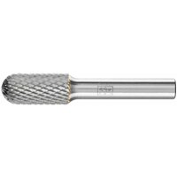 Hartmetall Frässtift Walzenrund wrc ø 12x25 mm Schaft-Ø 8 mm Z4 universal mittel fein - Pferd von PFERD