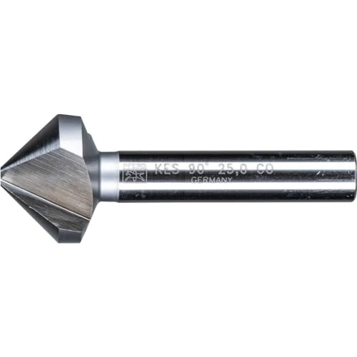 PFERD HSS-E Co5 Kegel-/Entgratsenker | 90°, Ø 25,00 mm, Schaft-ø 10 mm, DIN 335 C | 25202138 - temperaturbeständig durch Co-Anteil von PFERD