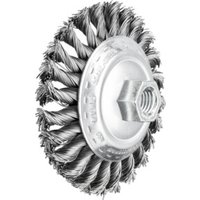 PFERD Kegelbürste gezopft KBG Ø 100x13 mm M14 Stahl-Draht-Ø 0,50mm Winkelschleifer PFERD Kegelbürste gezopft KBG Ø 100x13 mm M14 Stahl-Draht-Ø 0,50mm Winkelschleifer von PFERD