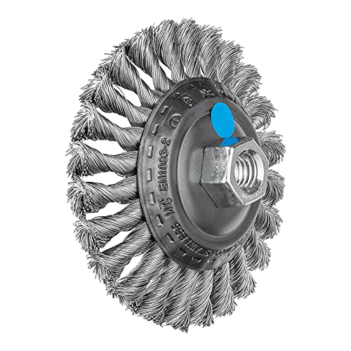 PFERD Kegelbürste gezopft KBG | Ø 115x15mm M14 Edelstahl-Draht-ø 0,35 | 43315003 – für Winkelschleifer PFERD Kegelbürste gezopft KBG | Ø 115x15mm M14 Edelstahl-Draht-ø 0,35 | 43315003 – für Winkelschleifer von PFERD
