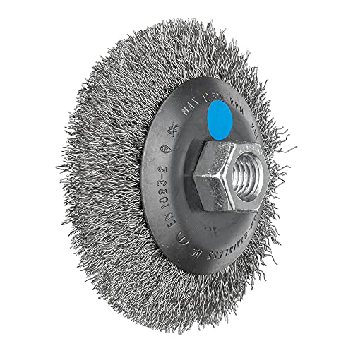 PFERD Kegelbürste ungezopft KBU | Ø 100x10mm M14 Edelstahl-Draht-ø 0,35 | 43316003 – für Winkelschleifer PFERD Kegelbürste ungezopft KBU | Ø 100x10mm M14 Edelstahl-Draht-ø 0,35 | 43316003 – für Winkelschleifer von PFERD