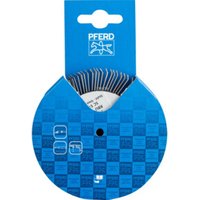 PFERD POLISCRATCH Rundbürste ungezopft RBU Ø100x20mm M14 Stahl-Draht-Ø0,60 Winkelschleifer von PFERD