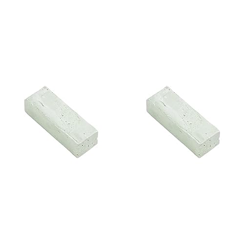 PFERD Polierpasten-Riegel STEELOX | 108 g, 25x30x90 mm | 44250006 – Vorpolitur von Stahl und Edelstahl (INOX) (Packung mit 2) von PFERD