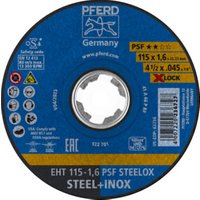 PFERD Trennscheiben EHT 115-1,6 PSF STEELOX/X-LOCK von PFERD