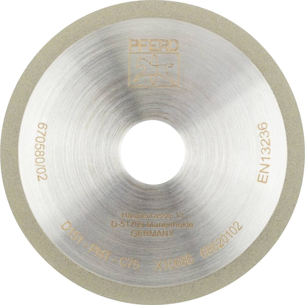 Pferd Diamant Schleifwerkzeug Rad 1 A1 R 100 1 5 20 Kunstharzgebunden Werkzeug B-Ware von PFERD