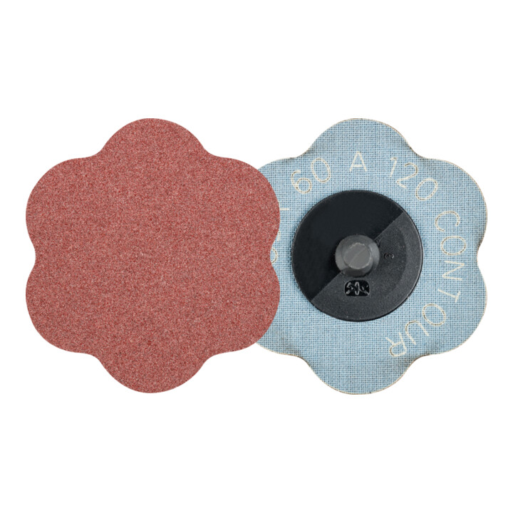 Pferd Schleifblatt Schleifscheibe Korund Cdr 60mm A120 Konturen Flexibel B-Ware von PFERD