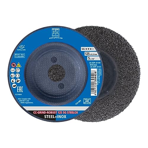 Pferd Schleifscheibe SG CC-GRIND-ROBUST STEELOX 125mm Pferd Schleifscheibe SG CC-GRIND-ROBUST STEELOX 125mm von PFERD