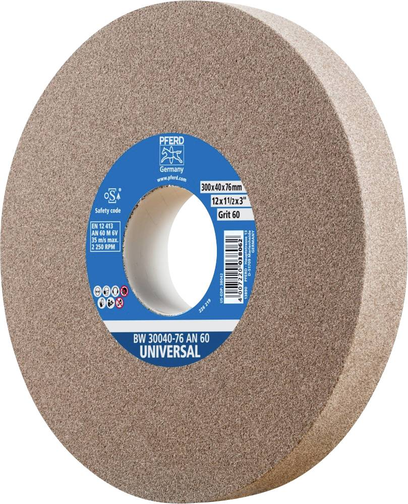 Pferd Universal Schleifbockscheibe Rad Schleifbock Edelstahl Schleifmittel B-Ware von PFERD