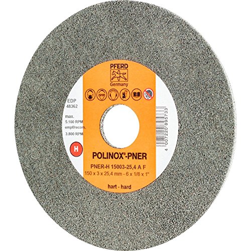 Polinox-Kompaktschleifrad PNER - für Winkelschleifer & Kehlnahtschleifer - Ø 150mm, b: 3 mm, RPM: 5.100 von PFERD