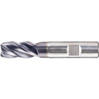 Vhm Eckfräser lang 4 Schneiden ø 16 mm 45° Fase TiAlN Schaft hb Universal Line Schruppen Schlichten Nuten - Pferd von PFERD