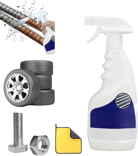 PFHHUDCV Heavy-Duty Metal Rust Remover,Anti-Rust Converter Spray,The Magician in The Toolbox,Multipurpose Iron Powder Remover Spray for Metal Surfaces of Various Materials von PFHHUDCV