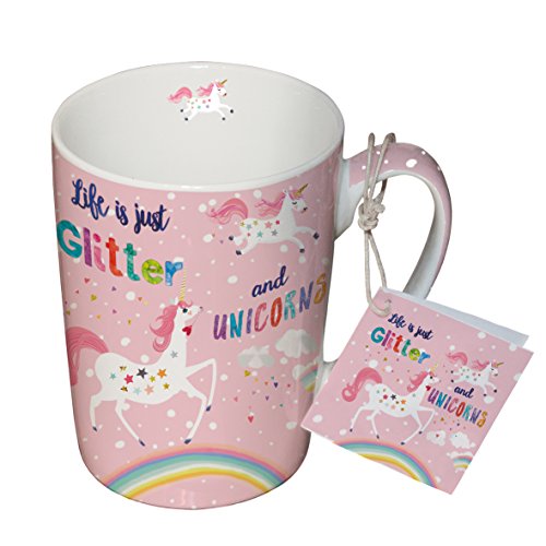 Becher/Tasse 'Glitter&Unicorns' von PFIFF