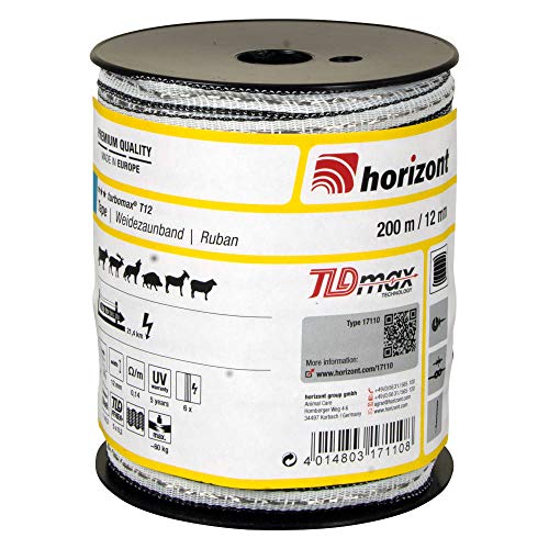 Horizont 17110 Breitband -Turbomax T12- 12 mm/200 m 6 Leiter Band von horizont