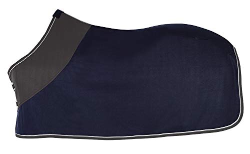 PFIFF 100983 Fleecedecke, blau-grau 145 von PFIFF