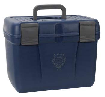 PFIFF 101562-223-1 Putzkiste Putzbox für Pferde stabil klein, M, blau-grau PFIFF 101562-223-1 Putzkiste Putzbox für Pferde stabil klein, M, blau-grau von PFIFF