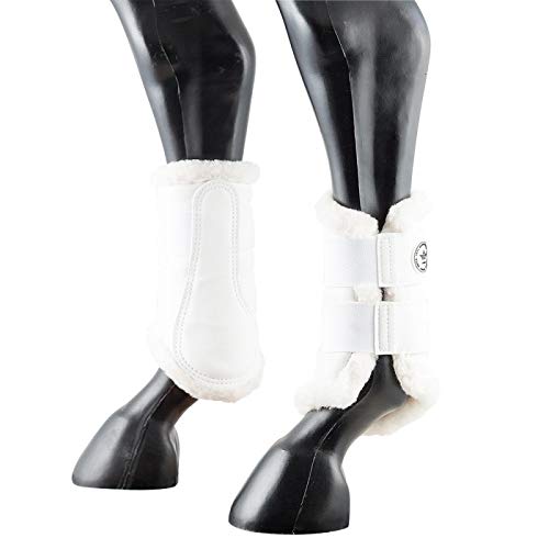 PFIFF 102035 Gamaschen Merida, geschlossene Arbeitsgamaschen gefüttert, weiß, M von PFIFF