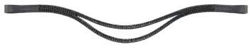 PFIFF 102104-60-Full Stirnband mit Spitzwelle, schwarz von PFIFF