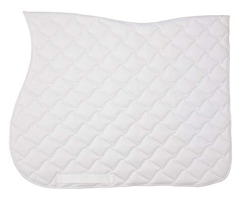 PFIFF 102306-1-Full VS Schabracke -Wels- Karosteppung Full/Warmblut, L, weiß von PFIFF