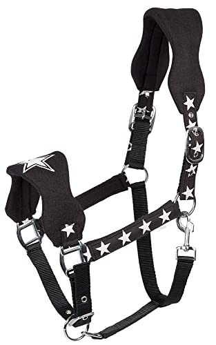 PFIFF 102554 Halfter Sternchen, Kunststoff Polarfleece Bestickbar, Schwarz, Cob PFIFF 102554 Halfter Sternchen, Kunststoff Polarfleece Bestickbar, Schwarz, Cob von PFIFF