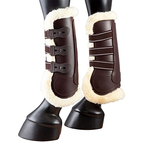 PFIFF 102960 Gamasche aus Kunstleder mit Kunstfell, Braun Cob PFIFF 102960 Gamasche aus Kunstleder mit Kunstfell, Braun Cob von PFIFF