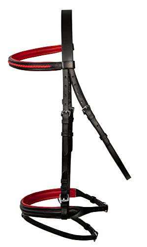 PFIFF Basicline Trensenzaum, schwarz-rot Full PFIFF Basicline Trensenzaum, schwarz-rot Full von PFIFF
