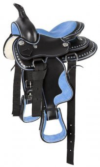 PFIFF Westernsattel, hellblau Pony PFIFF Westernsattel, hellblau Pony von PFIFF