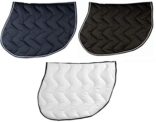 Pfiff 003015 Springschabracke, Spring Schabracke, Sattelunterlage, Weiß, Full/Warmblut von PFIFF