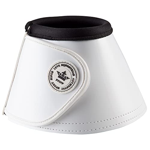 Pfiff 101759 Springglocken Arona, Lack-Optik, Hufglocken Sprungglocken, Weiß L von PFIFF